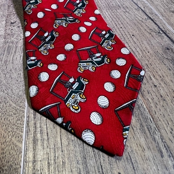 Vintage Golf ⛳️ Novelty Necktie 👔 - Picture 3 of 4